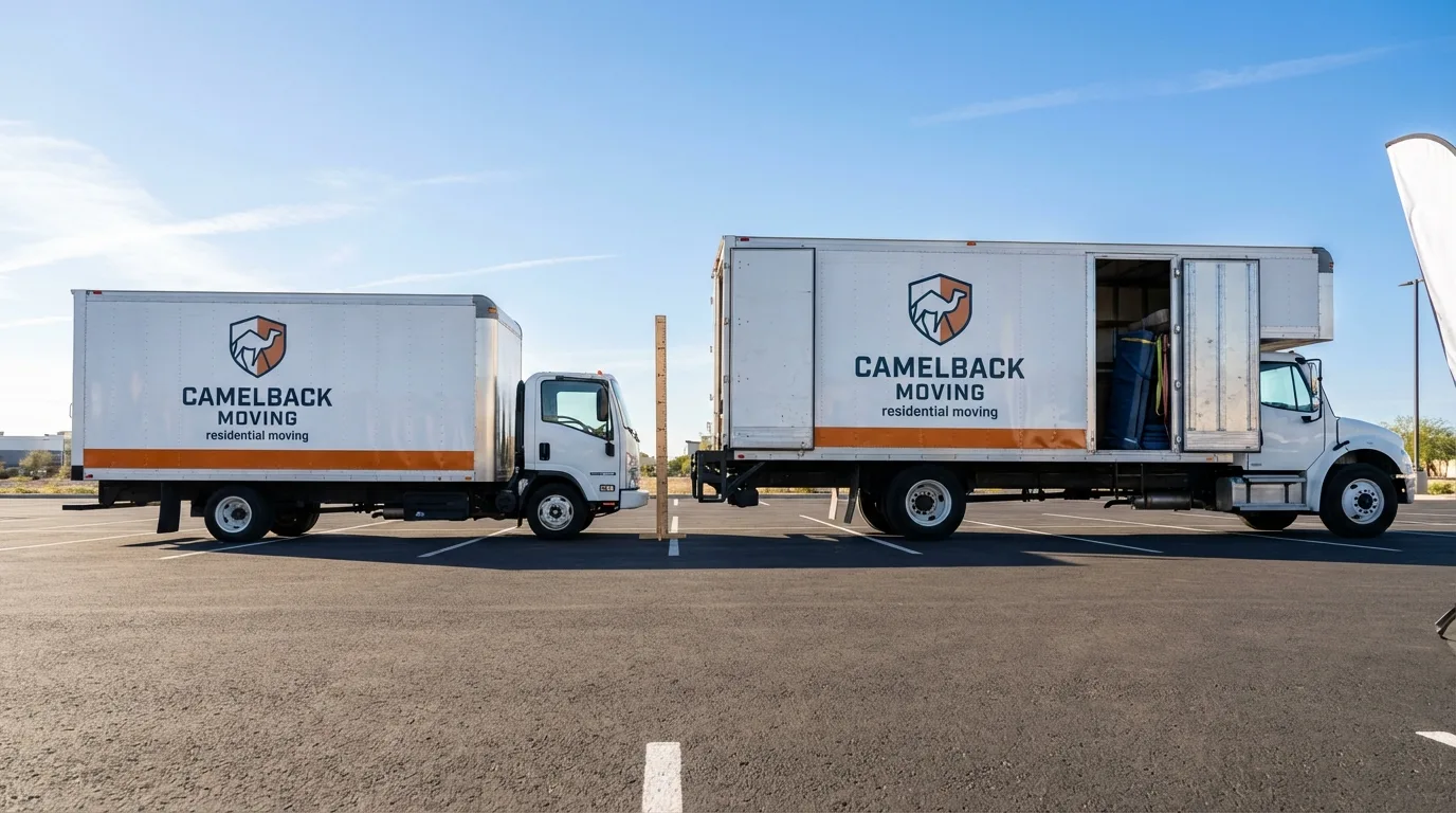 Moving truck size capacity guide in Snowmass Village